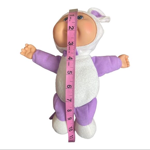 Cabbage Patch Kids Cuties Doll: 9" Fantasy - Mouse Blue Eyes Purple CPK - Picture 5 of 5